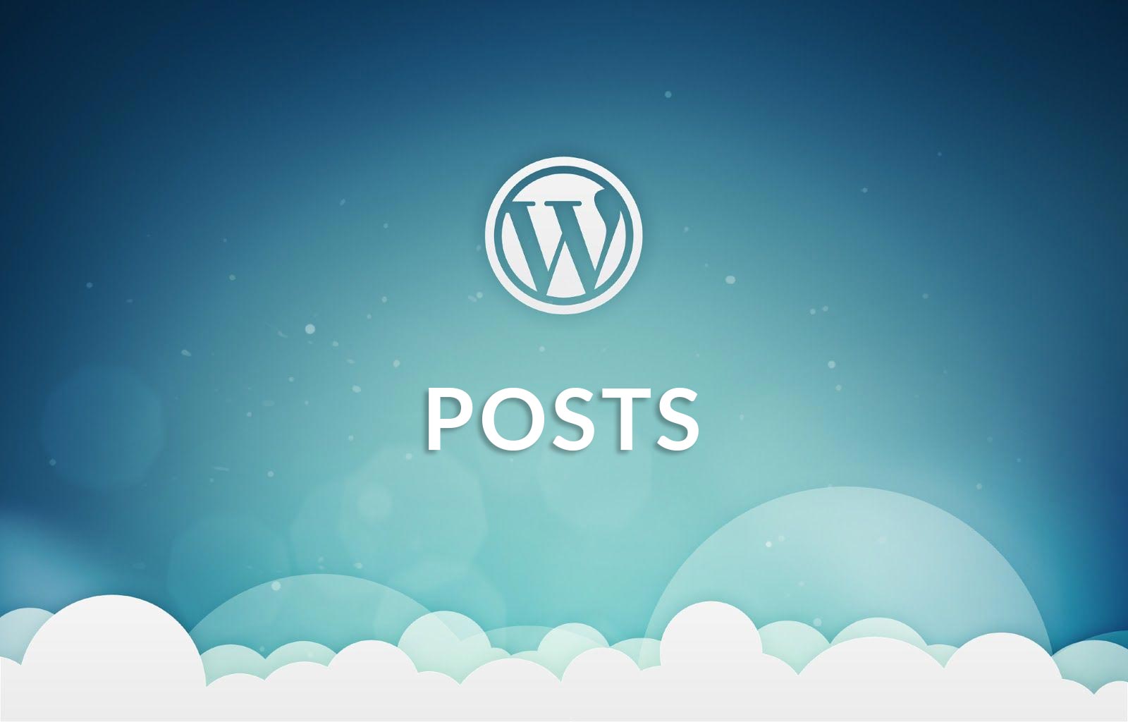 Learn how to set up WordPress Posts